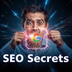 Digital marketer unlocking the secrets of SEO to boost website rankings on Google.