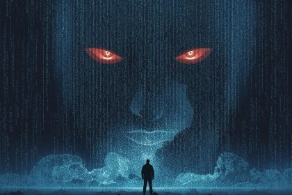 AI reshaping and consuming the modern internet, symbolizing the next wave of digital transformation