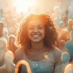 Digital marketer analyzing organic social media growth data to improve engagement and build brand loyalty.