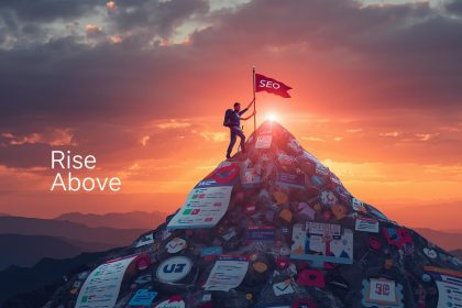 Digital marketer mastering SEO to boost online visibility and achieve top Google rankings.