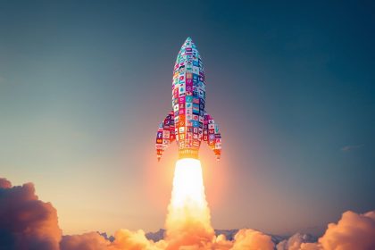 Marketer showcasing social media marketing success stories and growth strategies through data-driven campaigns.