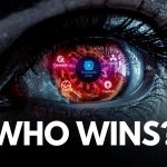 Visual comparison of top AI assistants—ChatGPT, Gemini, DeepSeek, Grok, and Copilot—symbolizing the competitive landscape of 2025.