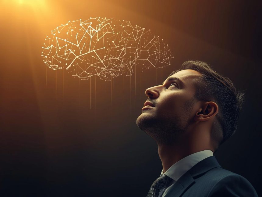 Digital marketer using AI-powered tools and analytics to transform marketing strategies and customer engagement in 2025.