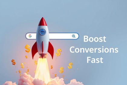 Digital marketer managing keyword bidding in a paid search campaign to increase traffic and conversions.