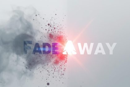 A single glowing figure standing out among a crowd of faded silhouettes, symbolizing strong brand positioning and differentiation in 2025.