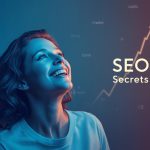 A marketer unlocking digital success by analyzing keyword data and search trends.