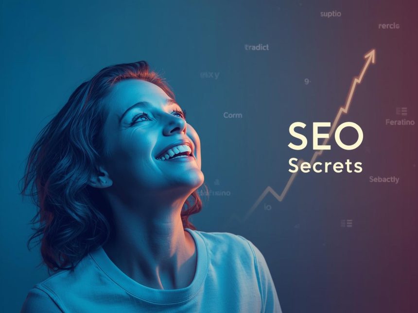 A marketer unlocking digital success by analyzing keyword data and search trends.