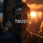 A collage of real people creating social content surrounded by glowing engagement icons, symbolizing the rise of user-generated content in digital marketing.