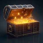 A glowing digital arrow hits the center of a futuristic target surrounded by audience icons, symbolizing the power of focusing on your specific audience in digital marketing.