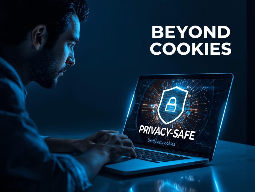 Marketer transitioning from traditional cookie-based tracking to privacy-safe data strategies using ethical, consent-driven marketing tools.