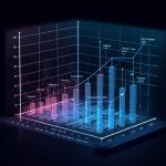 A marketer analyzing multi-touch attribution data showing how multiple marketing channels contribute to conversions, symbolizing holistic campaign insight.