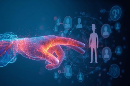 A marketer using smart retargeting and email automation tools to re-engage lost customers and recover sales through personalized campaigns.