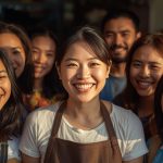 Local business owners and community members connecting through authentic, purpose-driven marketing that builds customer loyalty and trust.