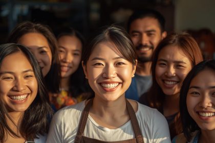 Local business owners and community members connecting through authentic, purpose-driven marketing that builds customer loyalty and trust.