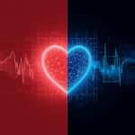 A marketer analyzing purpose-driven KPIs such as trust, sustainability, and community impact on a digital dashboard, symbolizing responsible marketing measurement.