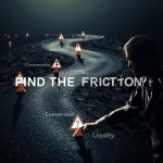 UX designer analyzing a user journey map with key touchpoints and pain points highlighted to optimize the overall customer experience.