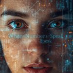 Split-screen visual showing raw data transforming into a persuasive infographic, symbolizing how effective data visualization enhances storytelling and credibility in content marketing.