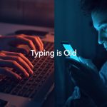 Marketer exploring the future of SEO through voice and visual search with AI-driven recognition and interactive search technology.