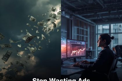 Marketer optimizing PPC ad campaigns to convert ad spend into profit using smart budget allocation and performance analytics.
