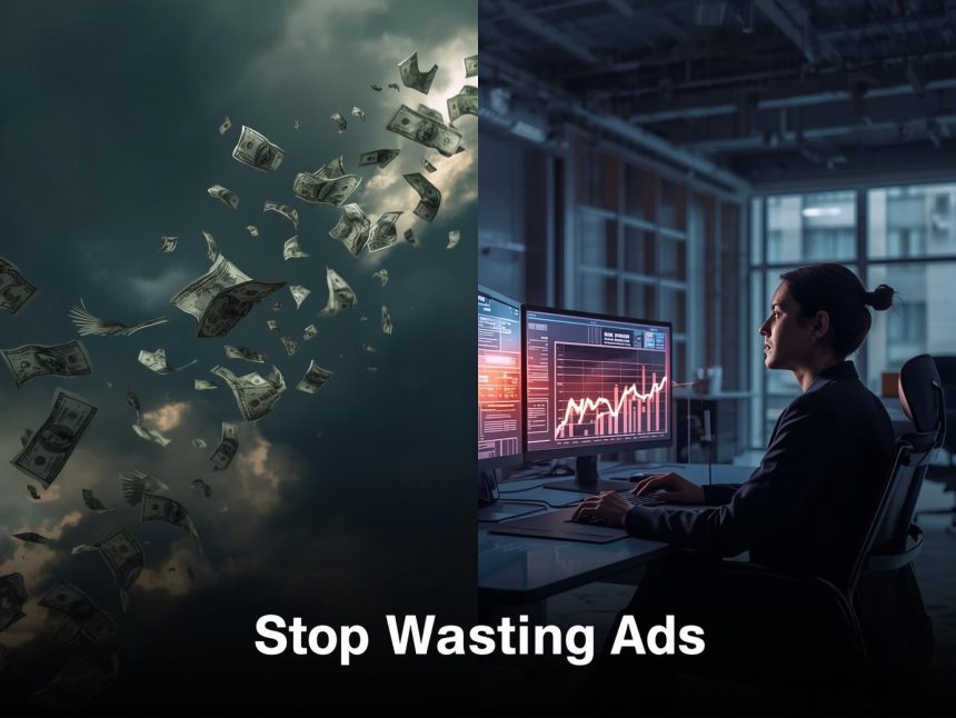 Marketer optimizing PPC ad campaigns to convert ad spend into profit using smart budget allocation and performance analytics.