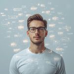 AI and human connection merging through personalized emails, symbolizing the future of intelligent and emotionally resonant email marketing.