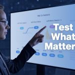 A marketer prioritizing A/B test ideas using data-driven frameworks like ICE, PIE, and PXL to identify the most impactful experiments first.