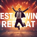 A digital marketer comparing A/B test results on split-screen dashboards, highlighting data-driven optimization for campaign performance in 2025.