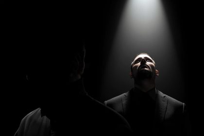 A confident digital marketer strategizing on a glowing marketplace chessboard, symbolizing data-driven optimization and winning sales in 2025’s competitive eCommerce environment.