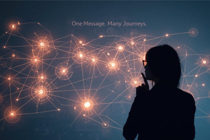 Marketer using customer data to create emotional, personalized marketing experiences that build loyalty and trust in 2025.