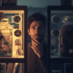 A confident customer making a purchase from a trustworthy brand, symbolizing how trust influences buying decisions in 2025.