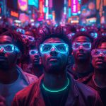 A live seller engaging an audience through a social commerce livestream, surrounded by likes, comments, and buy icons — symbolizing the rise of social selling and interactive shopping in 2025.