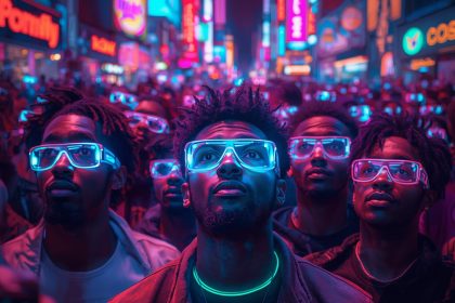 A live seller engaging an audience through a social commerce livestream, surrounded by likes, comments, and buy icons — symbolizing the rise of social selling and interactive shopping in 2025.