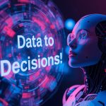 AI agents collaborating with marketers through digital dashboards to automate campaigns and personalize customer engagement.