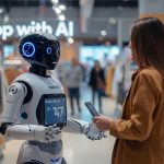 Artificial intelligence transforming retail engagement and customer experience through automation and personalization.