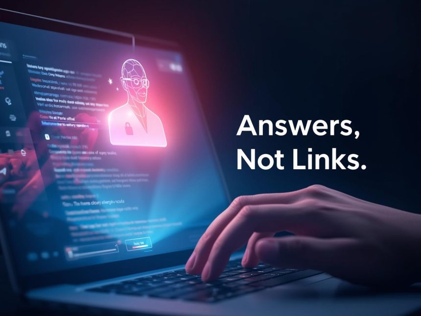 AI-powered search transformation through AEO and GEO shaping the future of SEO and discovery in 2025.