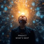 Marketer analyzing predictive analytics and AI-driven intent forecasting dashboards to unlock deeper personalization in digital marketing for 2025.