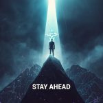 An AI-generated image representing predictive analytics in marketing, showing foresight and future trends.