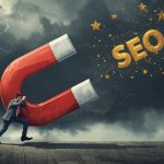 Businessperson defending brand reputation online