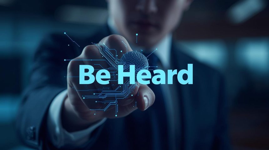 A glowing brain made of data nodes with eyes watching