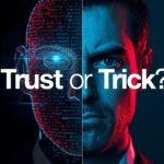 Marketer analyzing AI-generated summaries with transparent metrics dashboard.