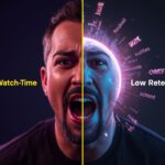 A content creator speaking with captions on-screen, highlighting accessibility and global reach.