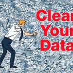 Before and after data cleanup process.