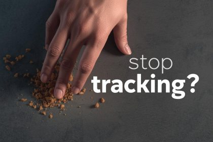 Shattered cookie icon and question mark