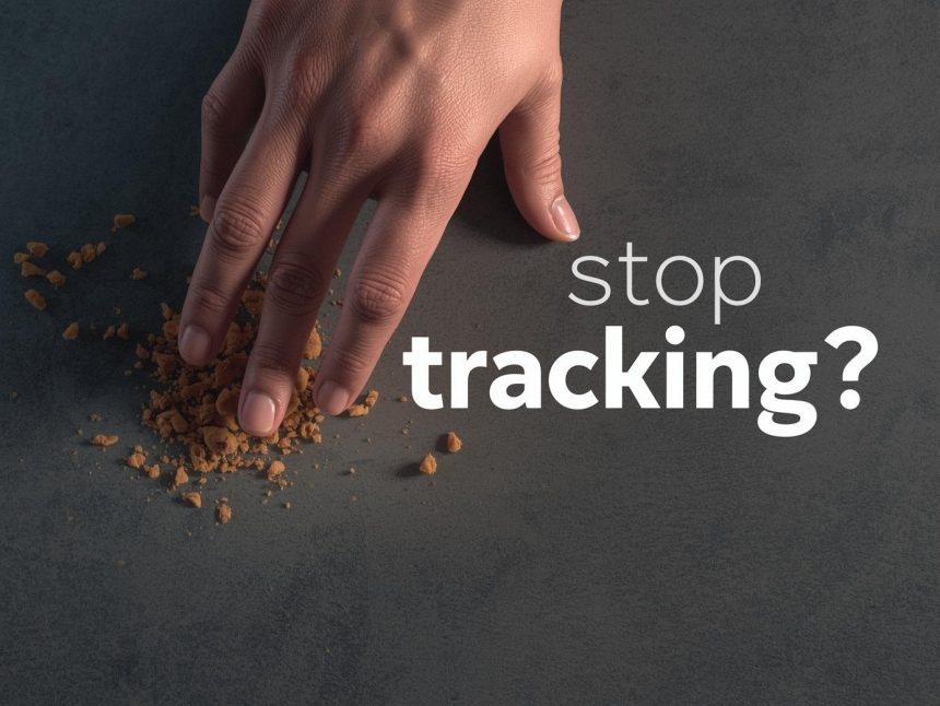 Shattered cookie icon and question mark