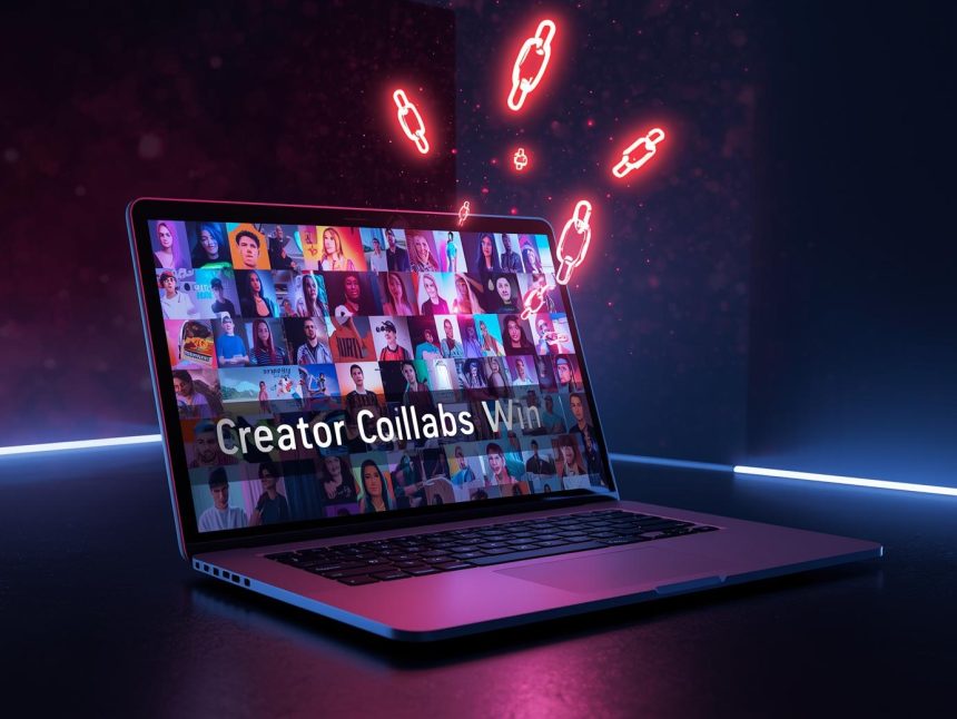 Marketer collaborating with creators through well-written UGC briefs that generate backlinks and mentions for SEO.