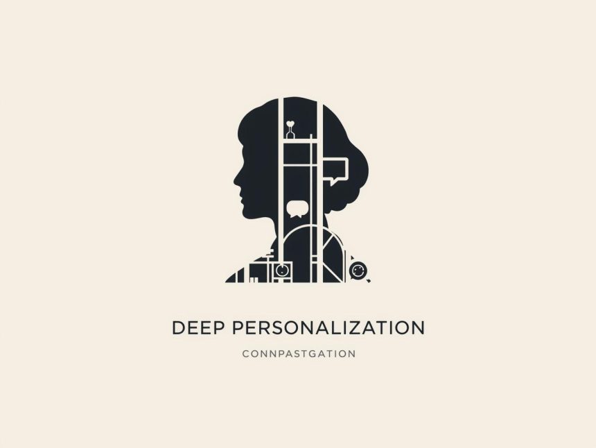 Curious face with dynamic message: Right Time, Right Offer