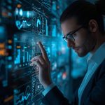 Marketer analyzing RFM and engagement data for email targeting