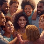 A silhouette of a face emerging from darkness, symbolizing unseen accessibility