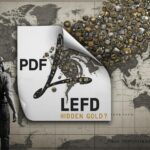 Dynamic illustration of a marketer engaging with LinkedIn content formats like Carousels and Lives, evoking excitement for demand generation strategies.