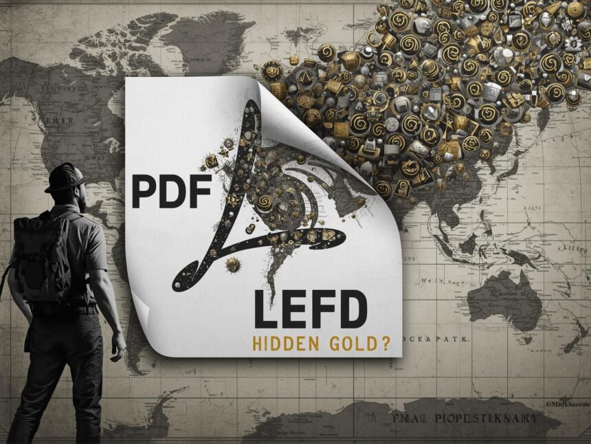 Dynamic illustration of a marketer engaging with LinkedIn content formats like Carousels and Lives, evoking excitement for demand generation strategies.